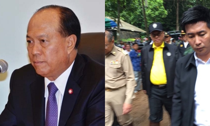 "รมว.มหาดไทย" บินด่วนไปถ้ำหลวงรอบ 2 เชื่อเจ้าหน้าที่จะทำทุกทางให้พบ 13 ชีวิต