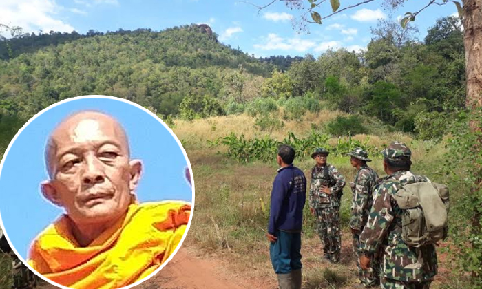 พระหายตัวไประหว่างขึ้นเขาสวดมนต์ ชาวบ้านตามหา 8 วันแล้วก็ยังไม่เจอ