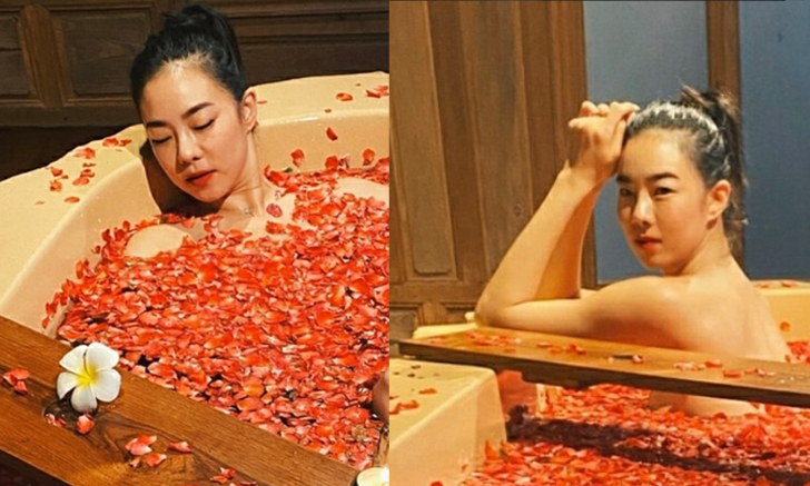 หนุ่มๆ ใจบาง "คริส หอวัง" สลัดผ้าลงอ่างโพสท่าสุดเซ็กซี่