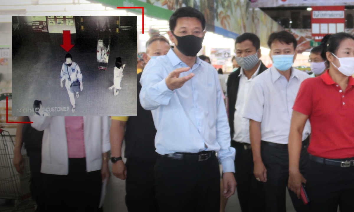 วงจรปิดจับภาพ ผู้ป่วยโควิด-19 เดินห้างค้าส่งชื่อดัง สั่งกักตัวพนักงาน 13 คน