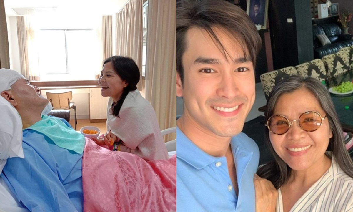 "ณเดชน์-แม่แก้ว" เผยอาการ "คุณพ่อโยชิโอ" หลังผ่าตัดปรับน้ำในโพรงสมอง ปลอดภัยกลับบ้านแล้ว
