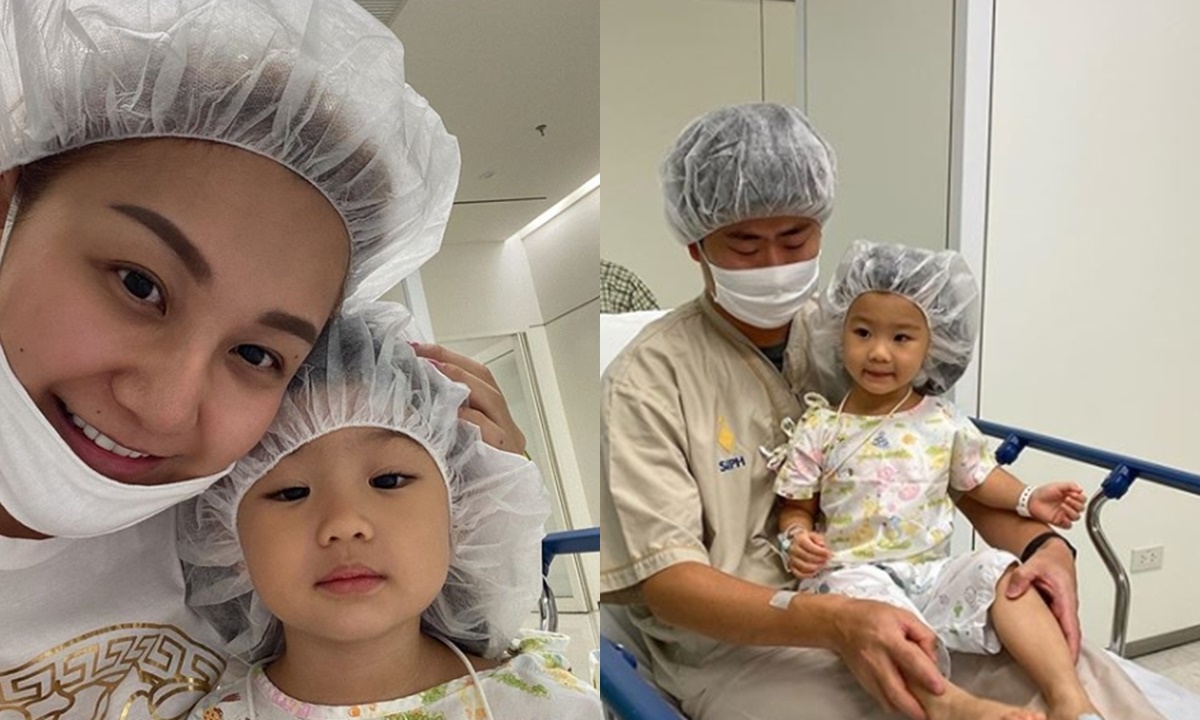 ใจแม่แทบขาด "เอ็ม บุษราคัม" เล่าวินาทีโต๊ะกระจกหล่นใส่ขาลูกสาวจนนิ้วโป้งขาด