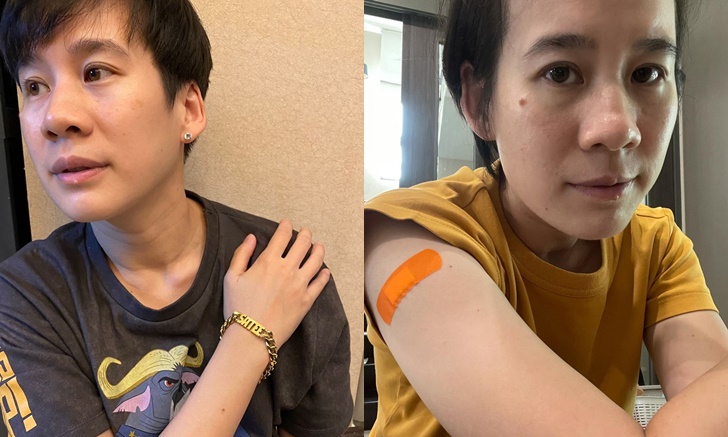 "บุ้ง ใบหยก" รีวิวการฉีดวัคซีนเข็มแรก เผยจากใจฉีดกันตายกันอาการหนักไปก่อน