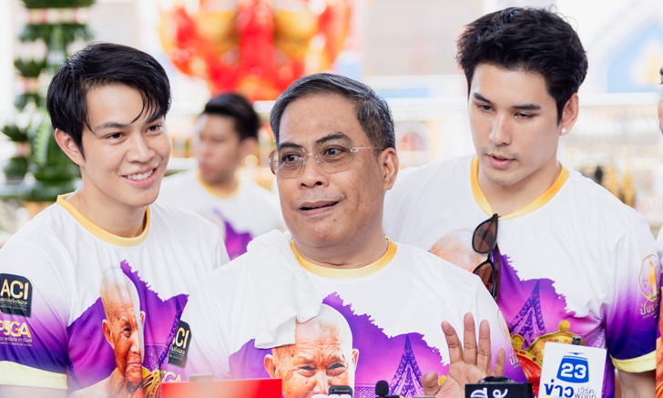 “ป๋อง สุพรรณ” นำทีมนักแสดงร่วมพิธีสวดภาณยักษ์ เผยเรื่องปาฏิหาริย์ ชีวิตพลิก!