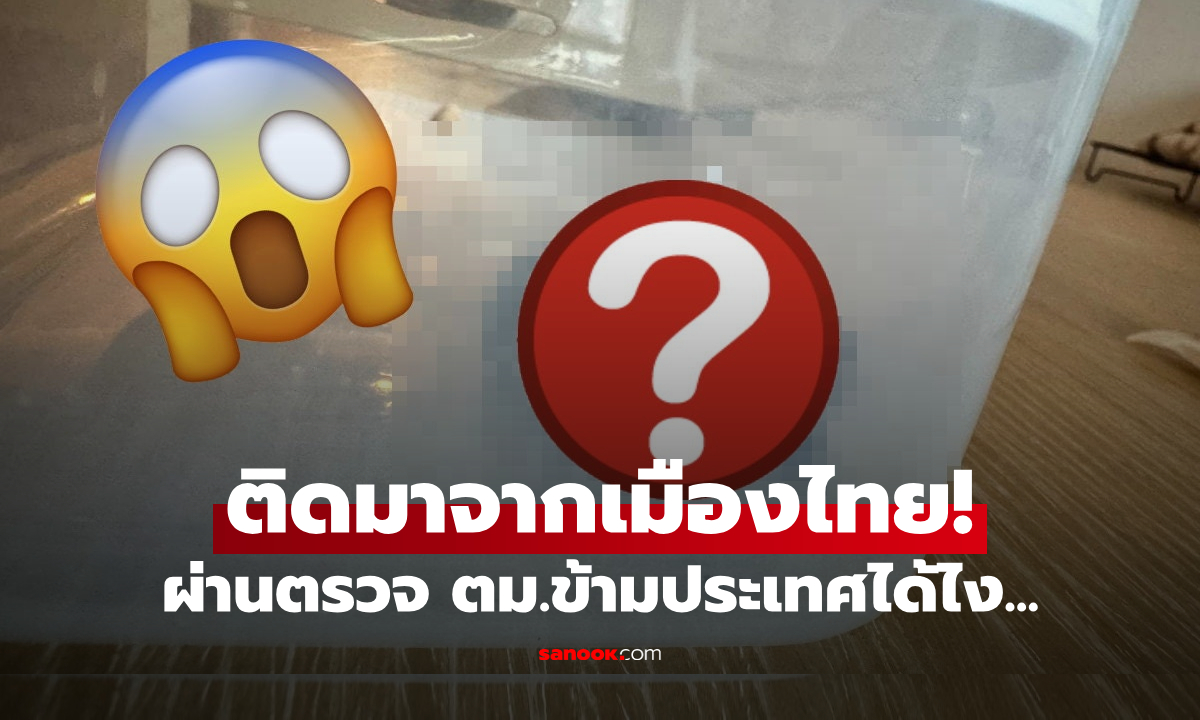 นทท.สาวหลุดกรี๊ด กลับจากเที่ยวไทย \