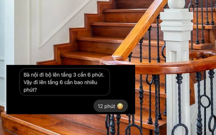 เฉลยแล้ว! โจทย์ถาม “เดินขึ้นชั้น 3 ใช้ 6 นาที ขึ้นชั้น 6 กี่นาที?” พ่อลูกตอบ 12 แม่ดุผิดทั้งคู่!