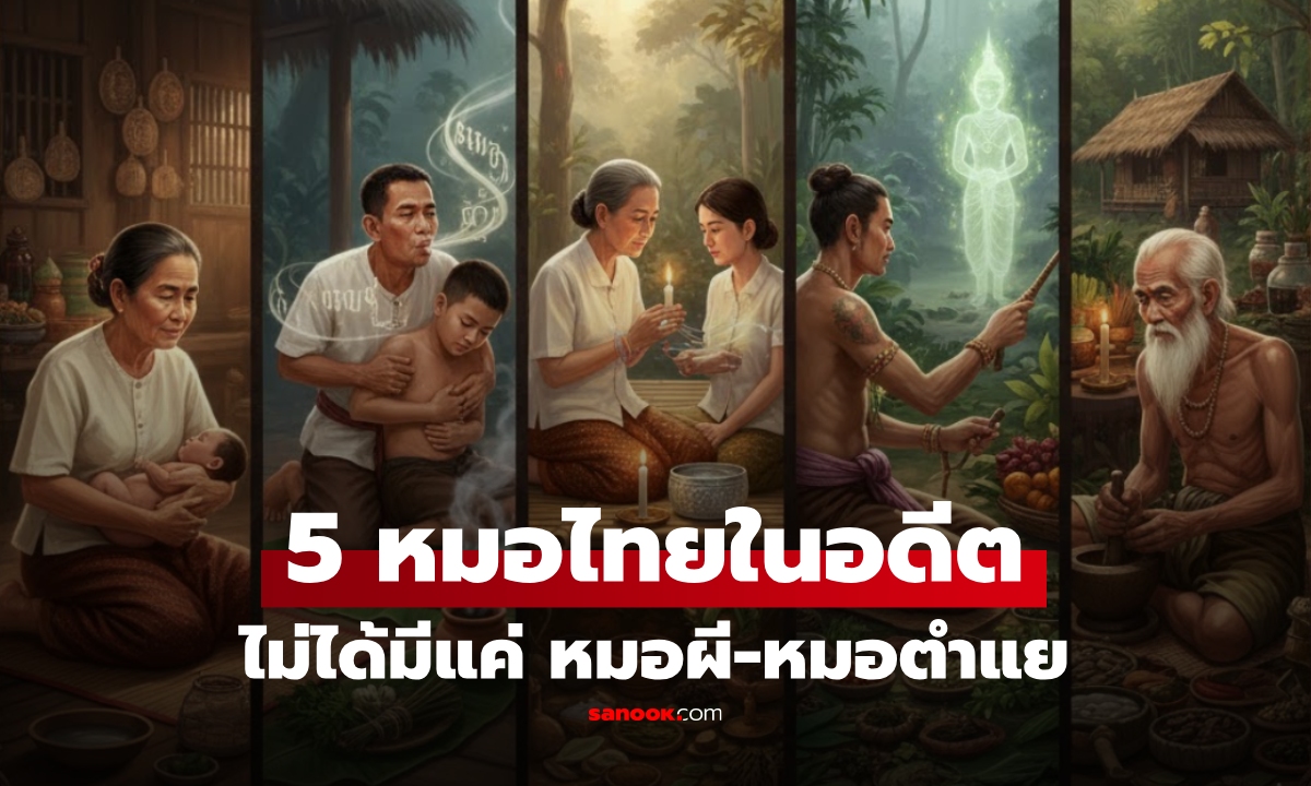 เปิด 5 อาชีพไทยๆ ที่ได้ชื่อว่า \