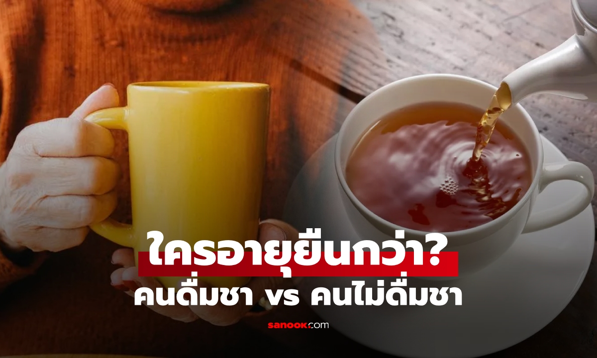 ดื่มชา vs ไม่ดื่มชา ใครอายุยืนกว่ากัน? ในที่สุดก็มีคำตอบแล้ว ฮาร์วาร์ดร่วมวิจัย!