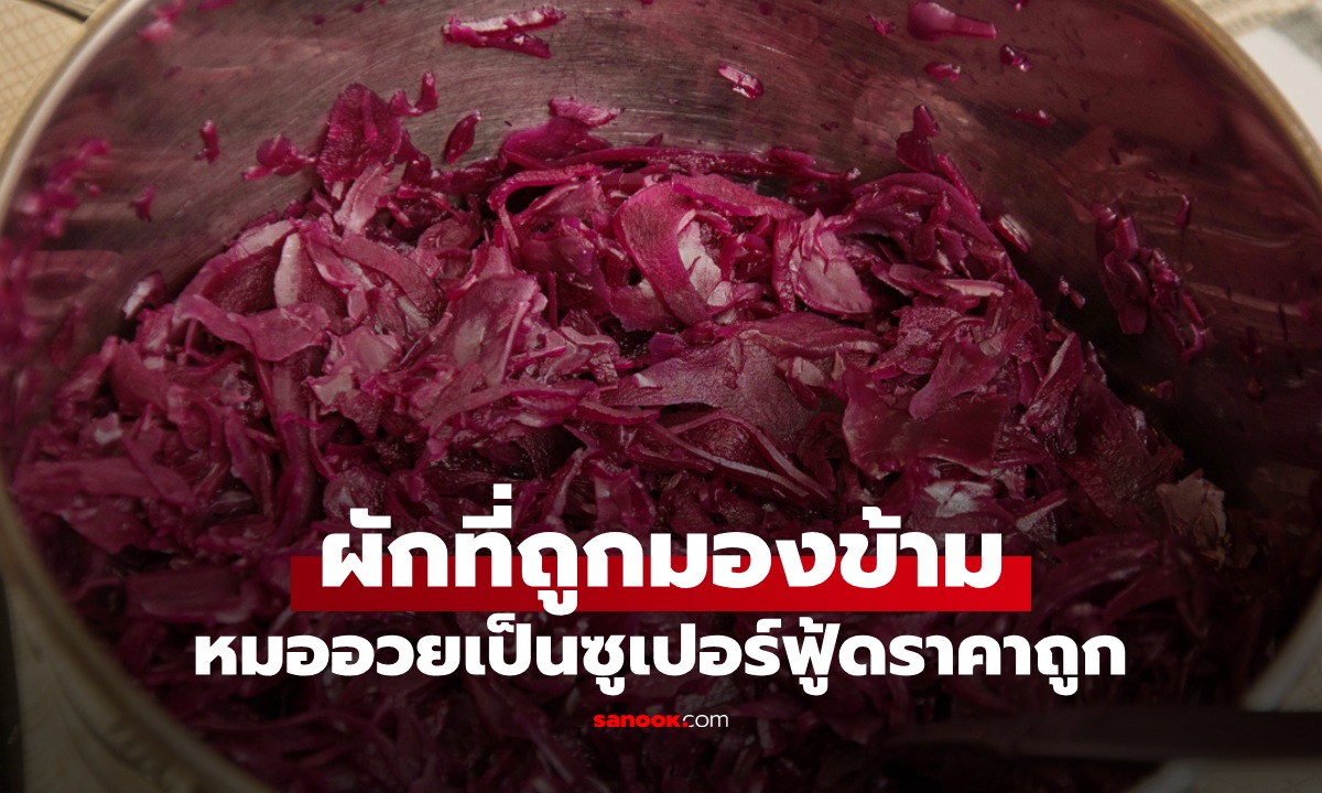 ผักสีม่วงที่ถูกมองข้าม หมออวยเป็น \
