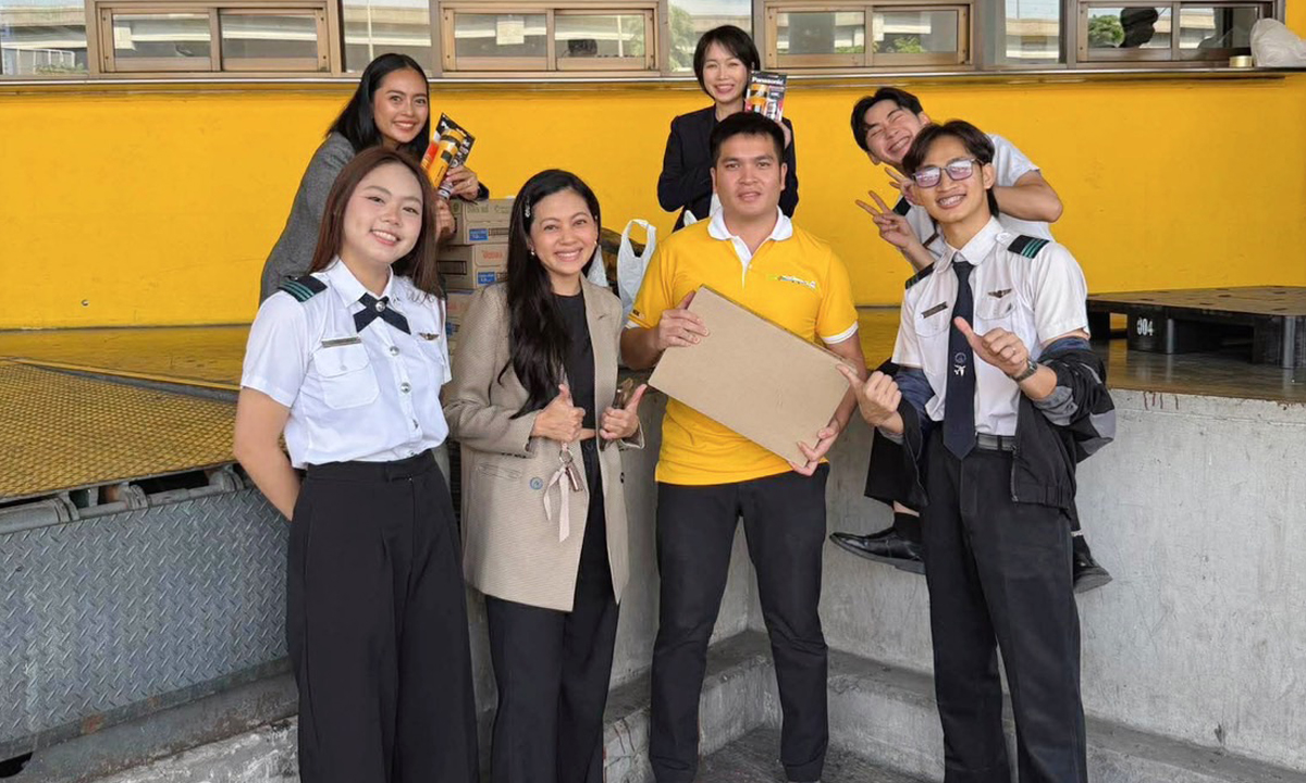 CADT DPU และ นกแอร์ ผนึก “ศักยภาพแห่งการให้” ส่งสิ่งของบรรเทาทุกข์ช่วยผู้ประสบภัยน้ำท่วมหาดใหญ่