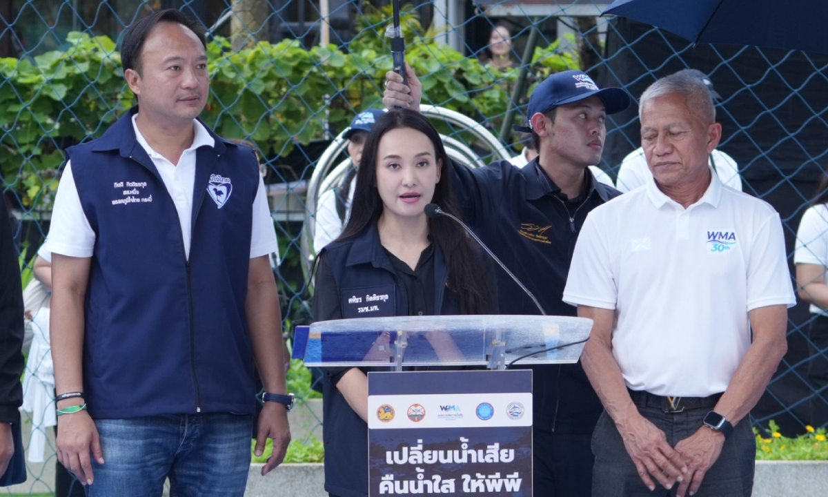 มท.4 นำทัพ! Kick Off “ปลุกกระแส เปลี่ยนน้ำเสีย คืนน้ำใส ให้พีพี”