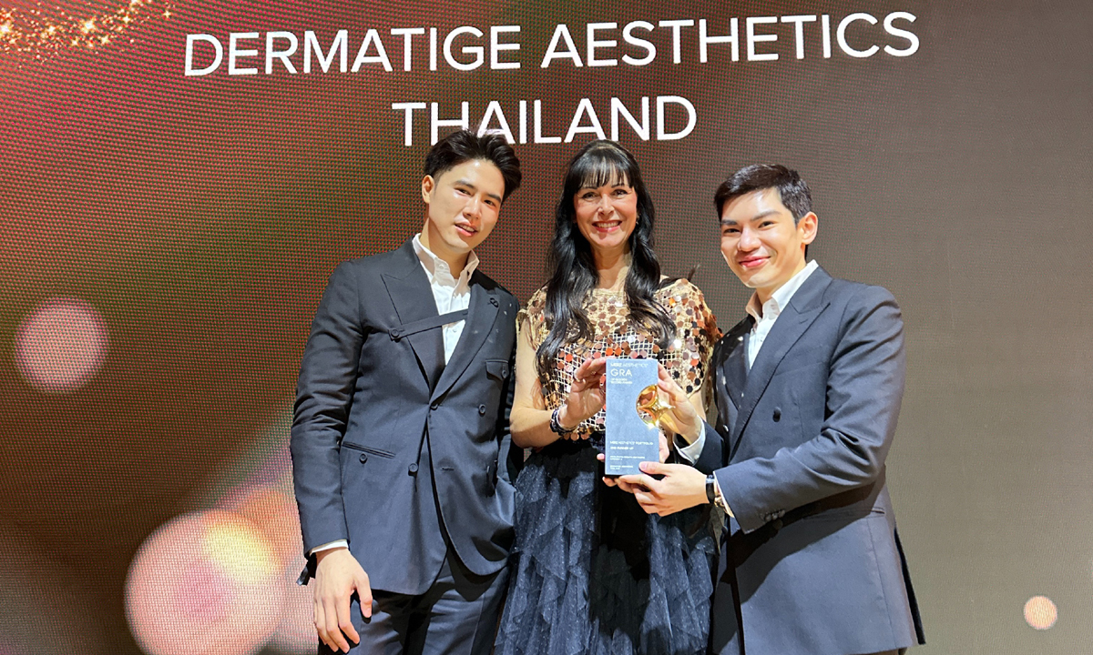 Dermatige Aesthetics พุ่งทะยานความสำเร็จคว้า 2 รางวัลนานาชาติ พร้อมขยายสาขาที่ 6 ในปี 2026