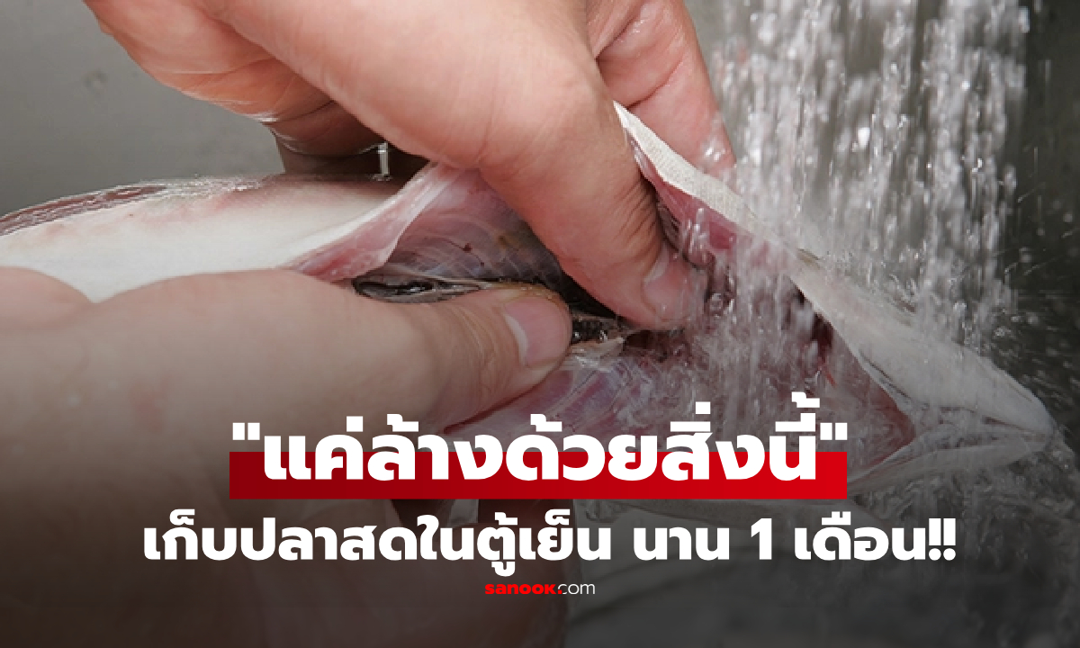 บอกลาฟอร์มาลีน! เผยเทคนิคเก็บ \