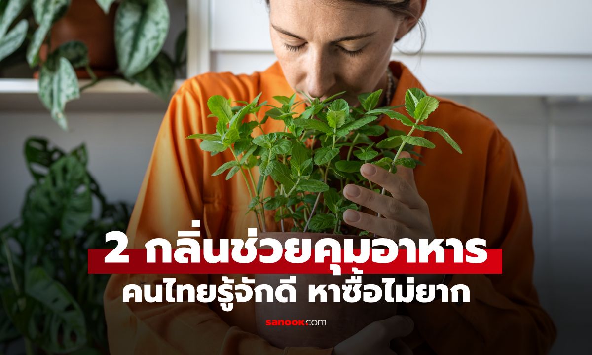 ที่ไทยมีครบ! หมอเผย "2 กลิ่น" ช่วยกดสวิตช์ลดความหิว สยบความอยากกินขนมได้