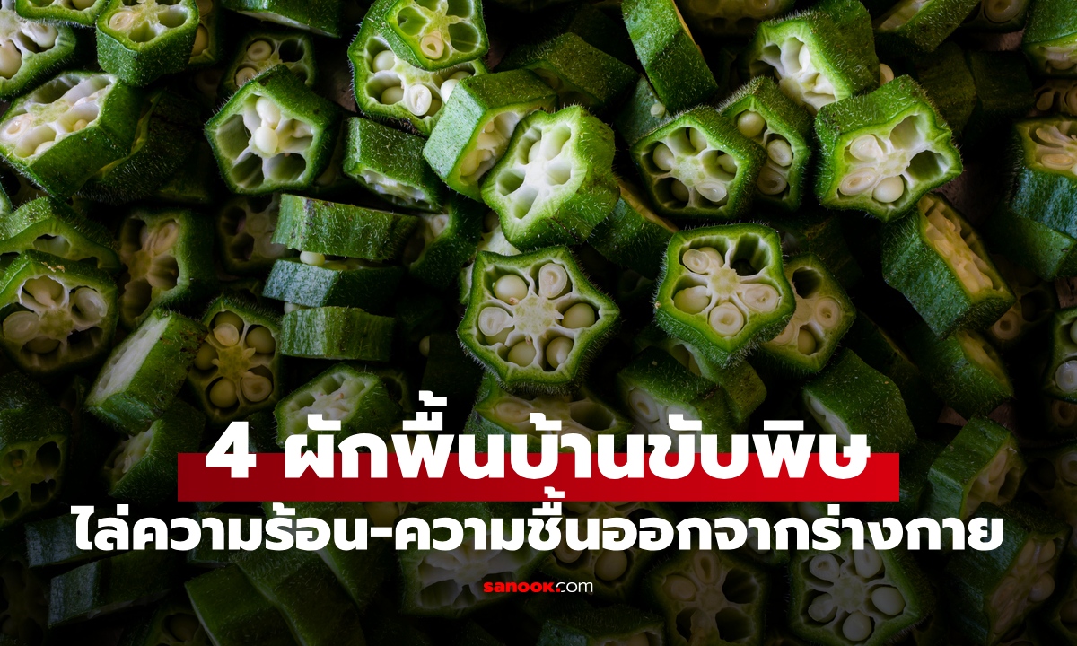 4 ผักพื้นบ้าน "ขับพิษ" ไล่ความร้อน-ความชื้นออกจากร่างกาย ตามตำราแพทย์แผนจีน