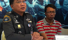 รวบหนุ่มอ้างเป็น นรต. หลอกโอนเงินทำบุญ