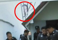 ภาพหัวปริศนา? โผล่ดูเหตุตำรวจยิงตัวตาย
