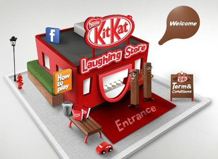 เปิดแล้ว!! ร้านค้าออนไลน์รูปแบบใหม่จาก Kit Kat