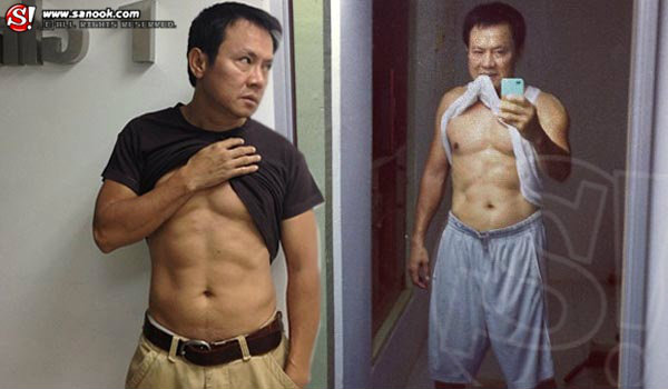 กรี๊ด!!! จตุรงค์ มกจ๊ก ตลกชื่อดัง หุ่นล่ำมาก