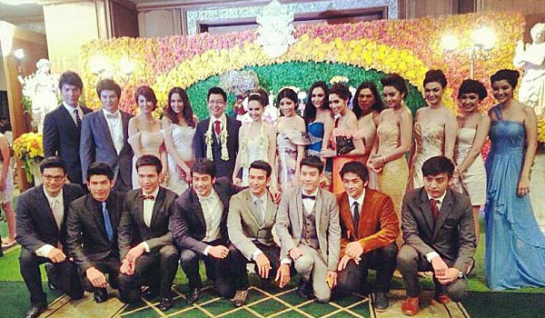 ดาราช่อง 3 แห่ร่วมยินดี งานแต่งเจิน ณิชชาพัณณ์