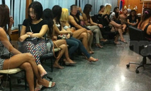 รวบกะเทย-หญิงแท้นับร้อย เร่ขายบริการหาดพัทยา