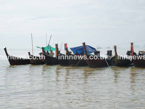 EOD ปัตตานี ตรวจเหตุวางเพลิงเรือประมง