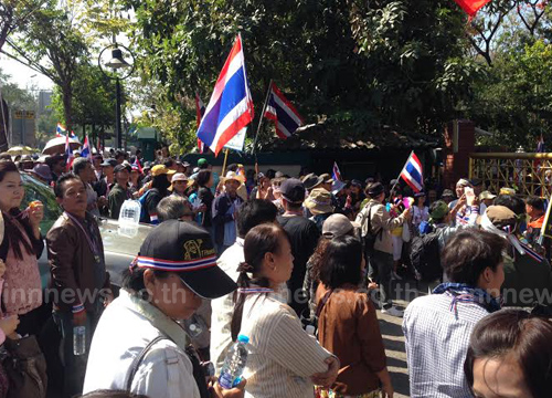 ม็อบ กปปส. ลาดพร้าวไปกรมอุทยานแล้ว