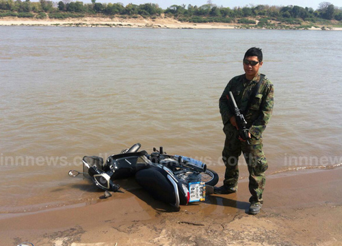 นรข.อุบลยึดจยย.กลางลำน้ำโขงจ่อส่งขายลาว