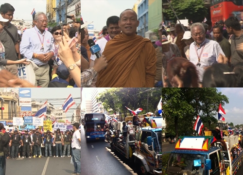 กปปส.ไปเยาราชหลวงปู่สมทบ-คปท.ถึงสตช.