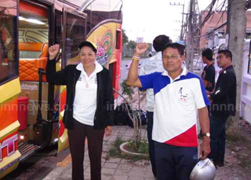 กปปส.สตูลขึ้นกทม.ร่วมม็อบสุเทพปักหลัก5วัน