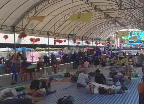 หลวงปู่เตรียมนำมวลชนไปICTพรุ่งนี้14.00น.