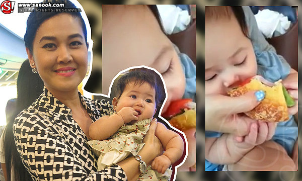 งานเข้า! ไก่ มีสุข แจงโพสต์คลิปป้อนแฮมเบอร์เกอร์ลูกแค่ขำๆ
