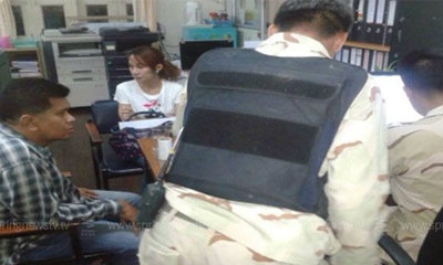 ทหารบุกจับบ่อนชื่อดังเมืองกรุงเก่า พบใบส่งส่วยสีกากีเพียบ