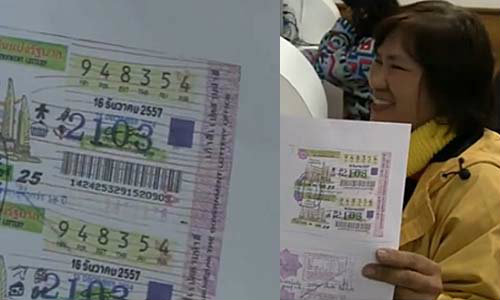 ฮือฮา! พระถูกหวยรางวัลที่ 1 หอบเงินสร้างโบสถ์
