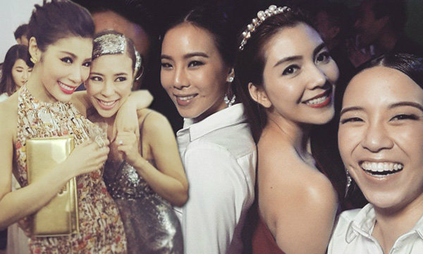 ดาราเซเลปเพียบ! งานแต่งดีไซเนอร์สาว มิลิน ยุวจรัสกุล