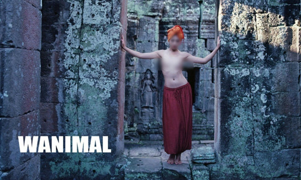 องค์การอัปสรากัมพูชาประณามภาพสาวเปลือยอกในโบราณสถาน