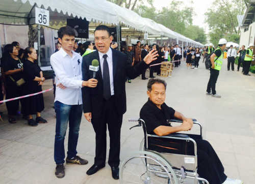 SCGเตรียมสุขารองรับปชช.ถวายสักการะพระบรมศพ