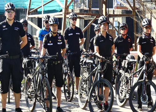 สภ.สวนพริกไทยเปิดจุดนทท.-สายตรวจจักรยาน