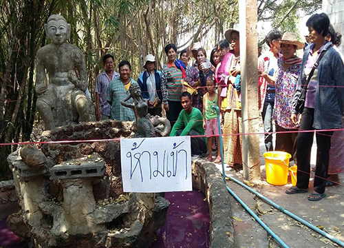 สธ.เก็บตัวอย่างน้ำในบ่อน้ำวิเศษโคราชส่งตรวจ