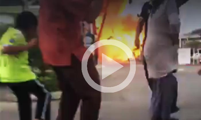 เผยคลิประทึก  นาทีระเบิดลูกที่ 2 ด้านหน้าบิ๊กซีปัตตานี ประชาชนวิ่งหนีตาย