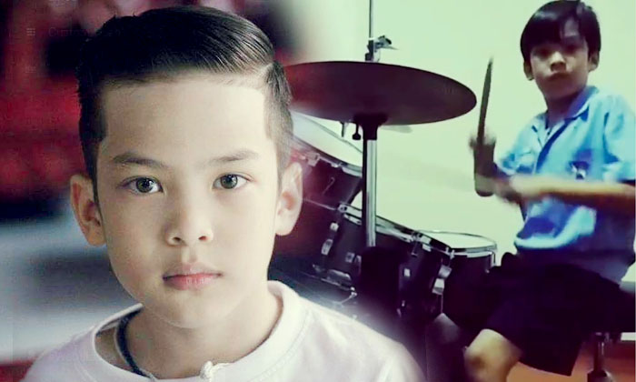 กรี๊ดหนักมาก! น้องฑีฆายุ ยิ่งโตยิ่งหล่อ โชว์ตีกลองเท่ห์ที่สุด