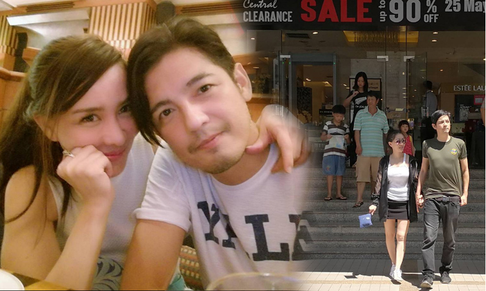 ลุ้นขยับสถานะ! ภาพศรราม นิโคล จับมือเดินห้างมุ้งมิ้ง