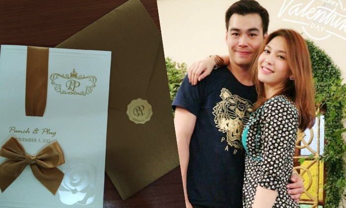 เปิดภาพการ์ดงานแต่งของ พั้นซ์ วรกาญจน์ เรียบแต่หรู