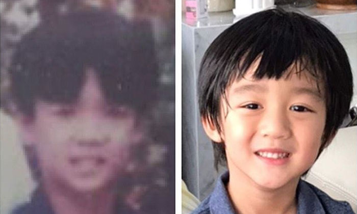 กบ สุวนันท์ โพสต์ภาพ น้องณดล เทียบความเหมือน พ่อบรู๊ค ตอนเด็ก