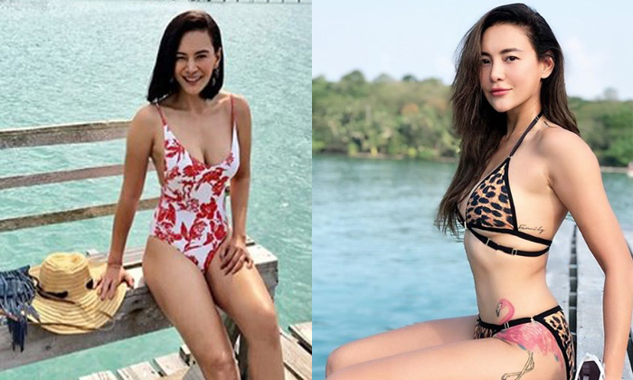 เอ-โย 2 พี่น้องเซ็กซี่แพ็คคู่ เที่ยวเกาะกูด ตัดสินไม่ถูกใครแซ่บกว่ากัน