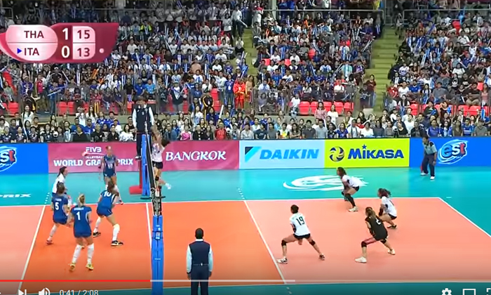 คลิปความยาว 2 นาทีแห่งคุณภาพ!  FIVB จัดไฮไลท์ ไทย vs อิตาลี แบบเร้าใจสุดๆ