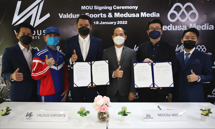 จัดหนัก! Medusa Media สนับสนุนทีม Valdus Esports หวังทะยานสู่ระดับสากล