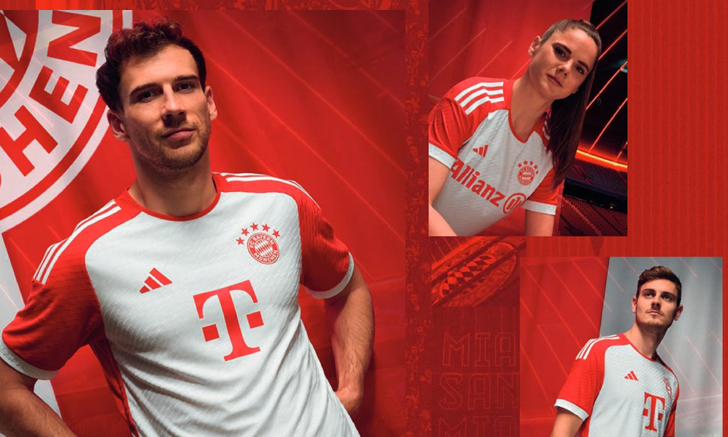 อาดิดาส จับมือ บาเยิร์น มิวนิค เปิดตัวเสื้อซีซั่นใหม่ ภายใต้ธีม “MUNICH IS RED AND WHITE”