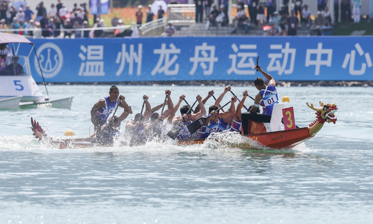 ฝีพายหนุ่มไทย คว้าเหรียญทองแดง เรือมังกรชาย ระยะ 500 เมตร