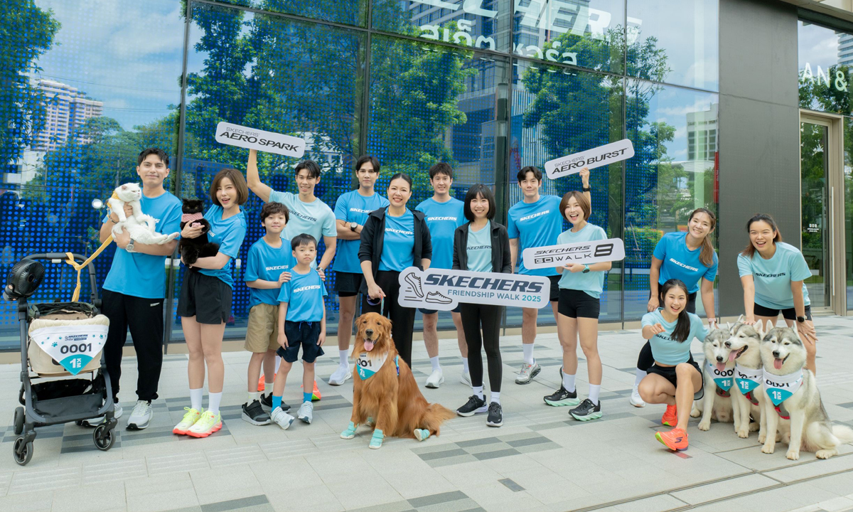 SKECHERS ชวนคุณพาน้องหมาน้องแมวออกมาเดิน-วิ่งด้วยกันเป็นปีแรก ในงาน SKECHERS FRIENDSHIP WALK 2025